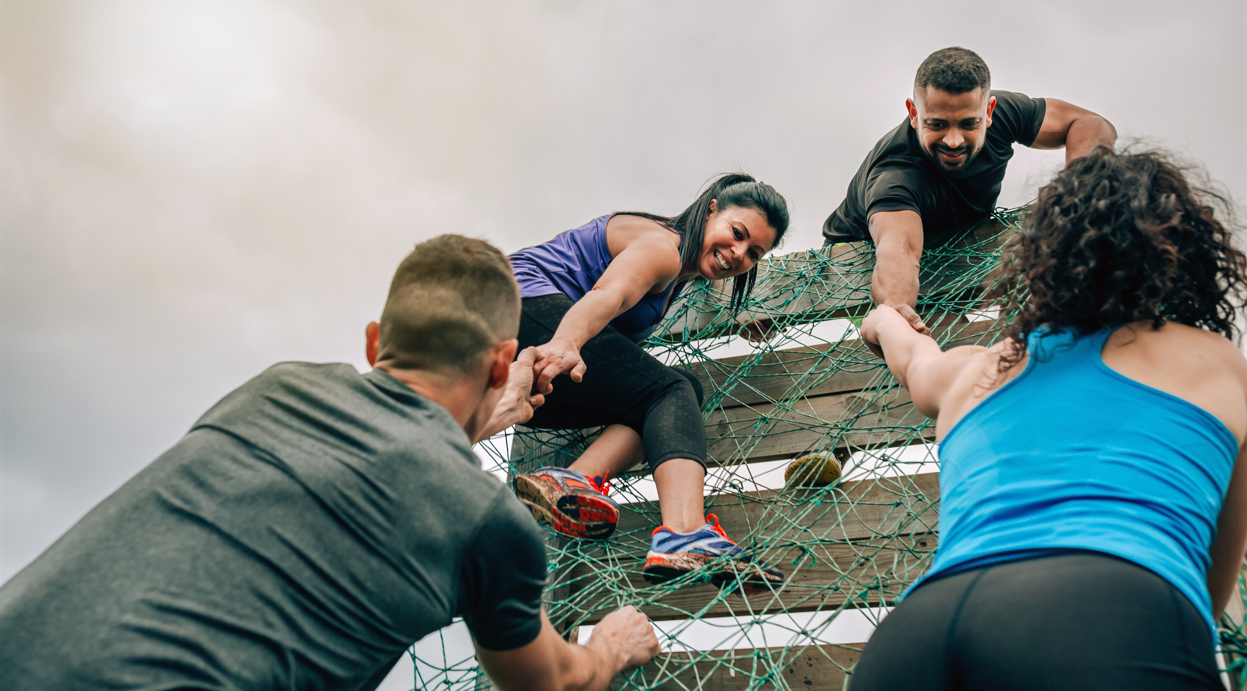 Obstacle run voor sedumdak oncologie afdeling!